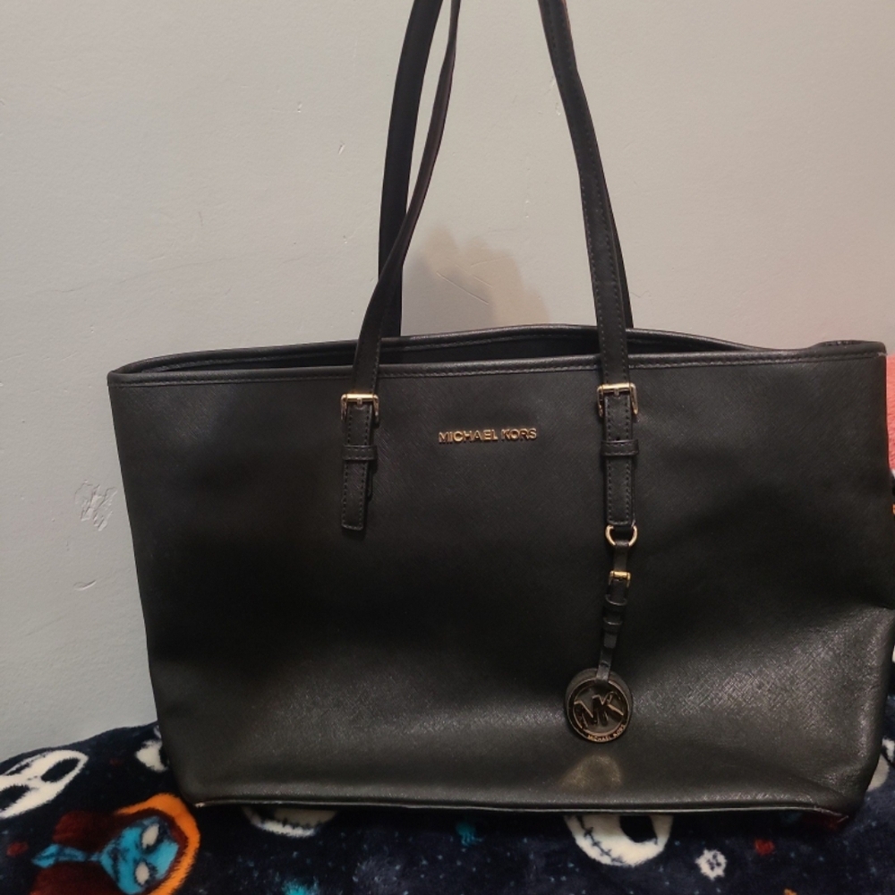 Michael Kors Black Tote Bag